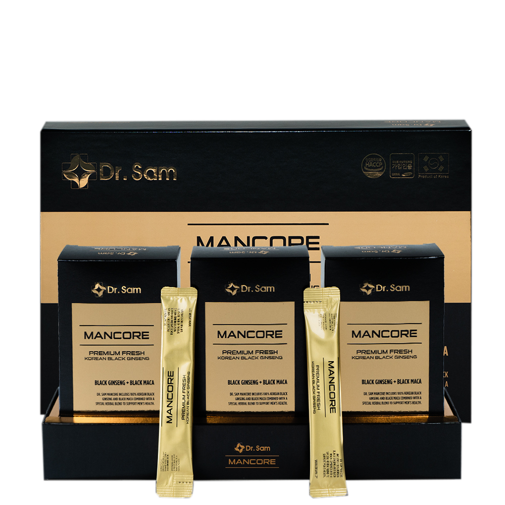 Premium Korean Black Ginseng and Black Maca